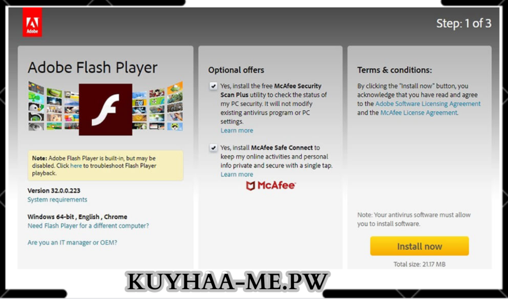  adobe flash player download