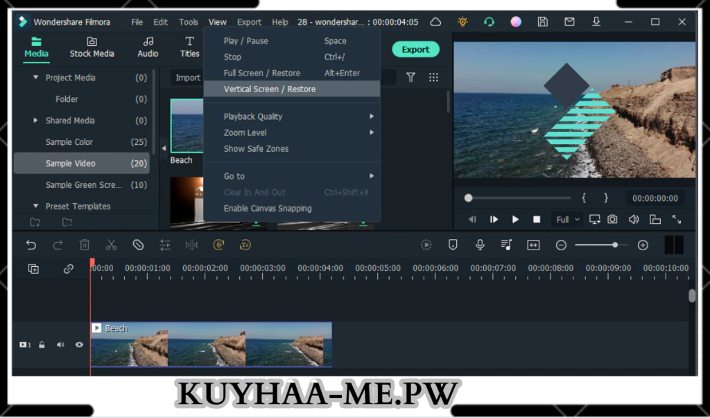 wondershare filmora Kuyhaa 