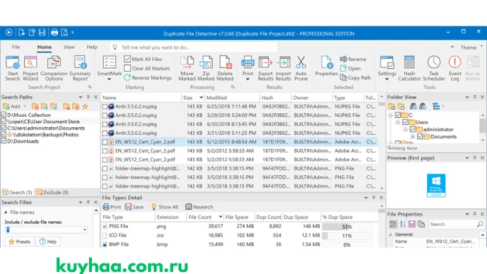 Duplicate File Detective