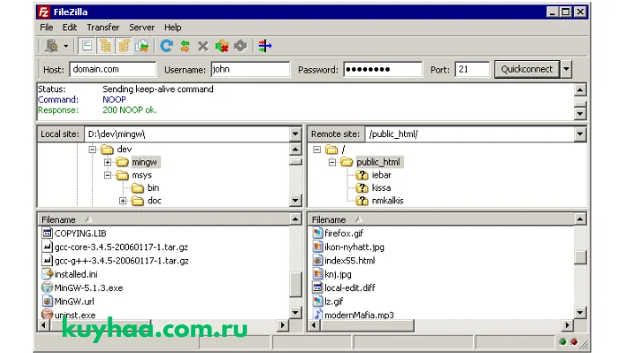 FileZilla 