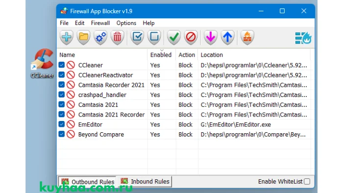 Firewall App Blocker
