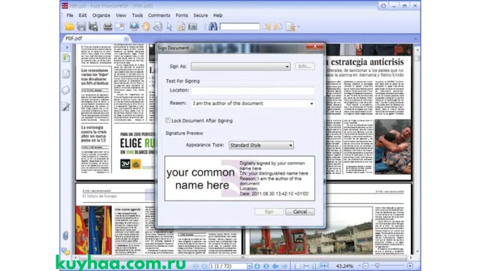 Foxit Advanced PDF Editor