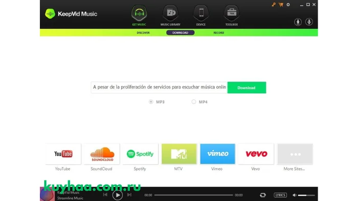 KeepVid Music
