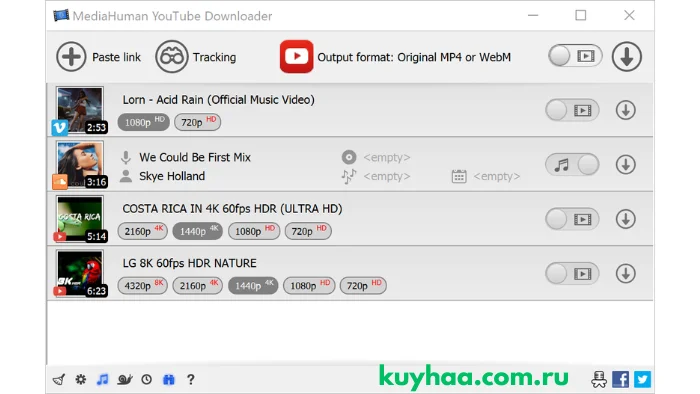 MediaHuman YouTube Downloader