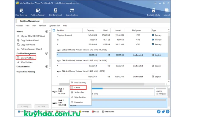MiniTool Partition Wizard