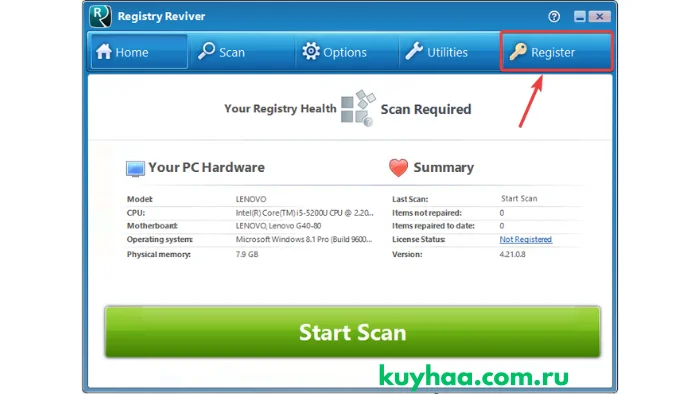 Registry Reviver