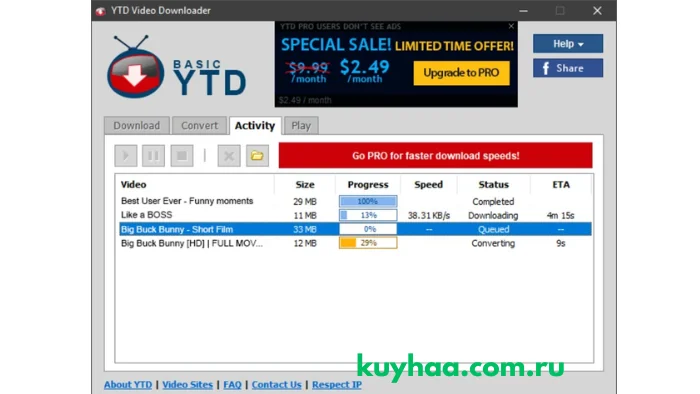YTD Video Downloader Pro 